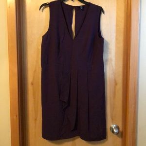 Purple dress fits really well